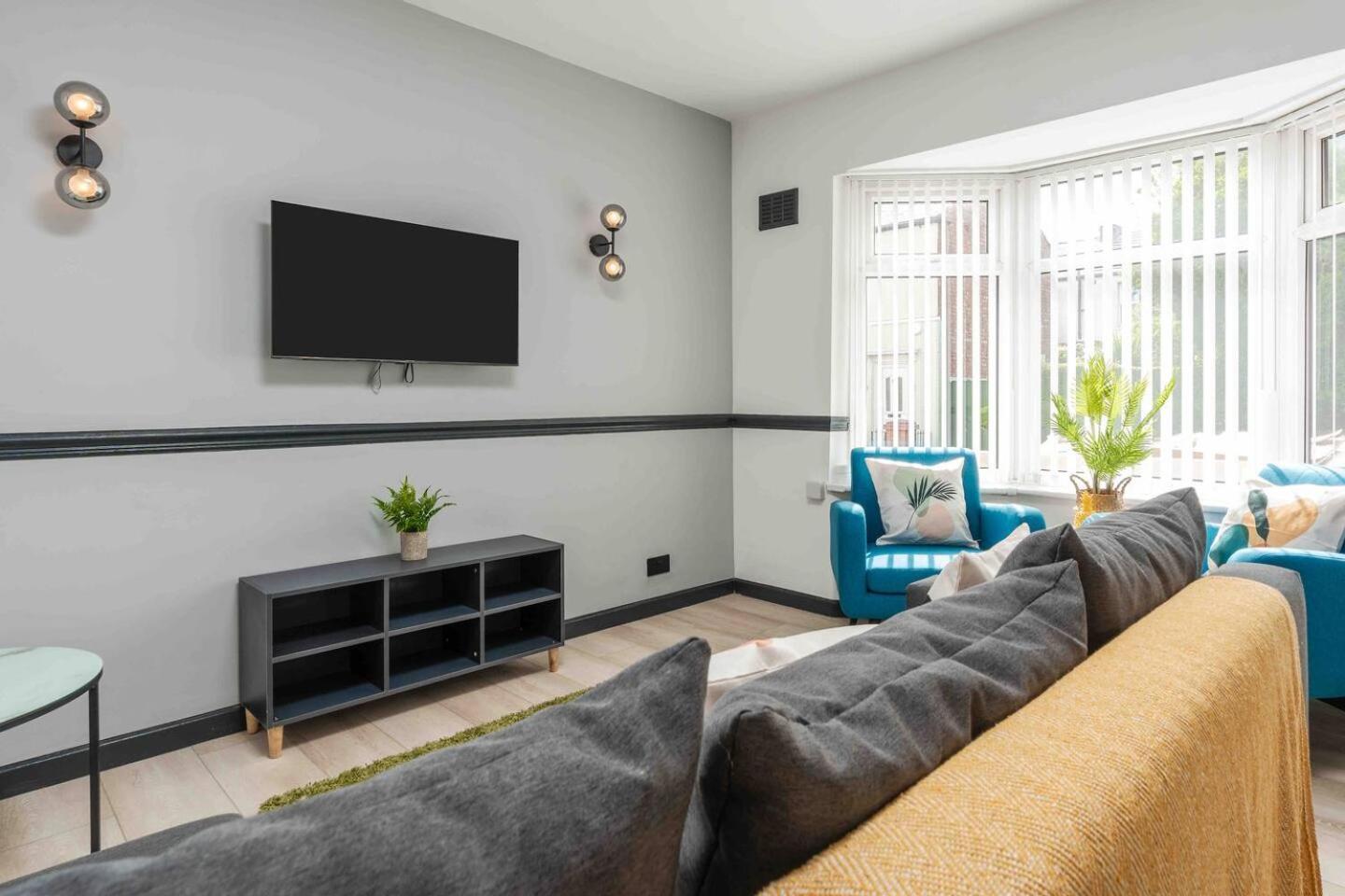 הוילה ליברפול 3-Bed Scouse House Near Anfield & Goodison מראה חיצוני תמונה