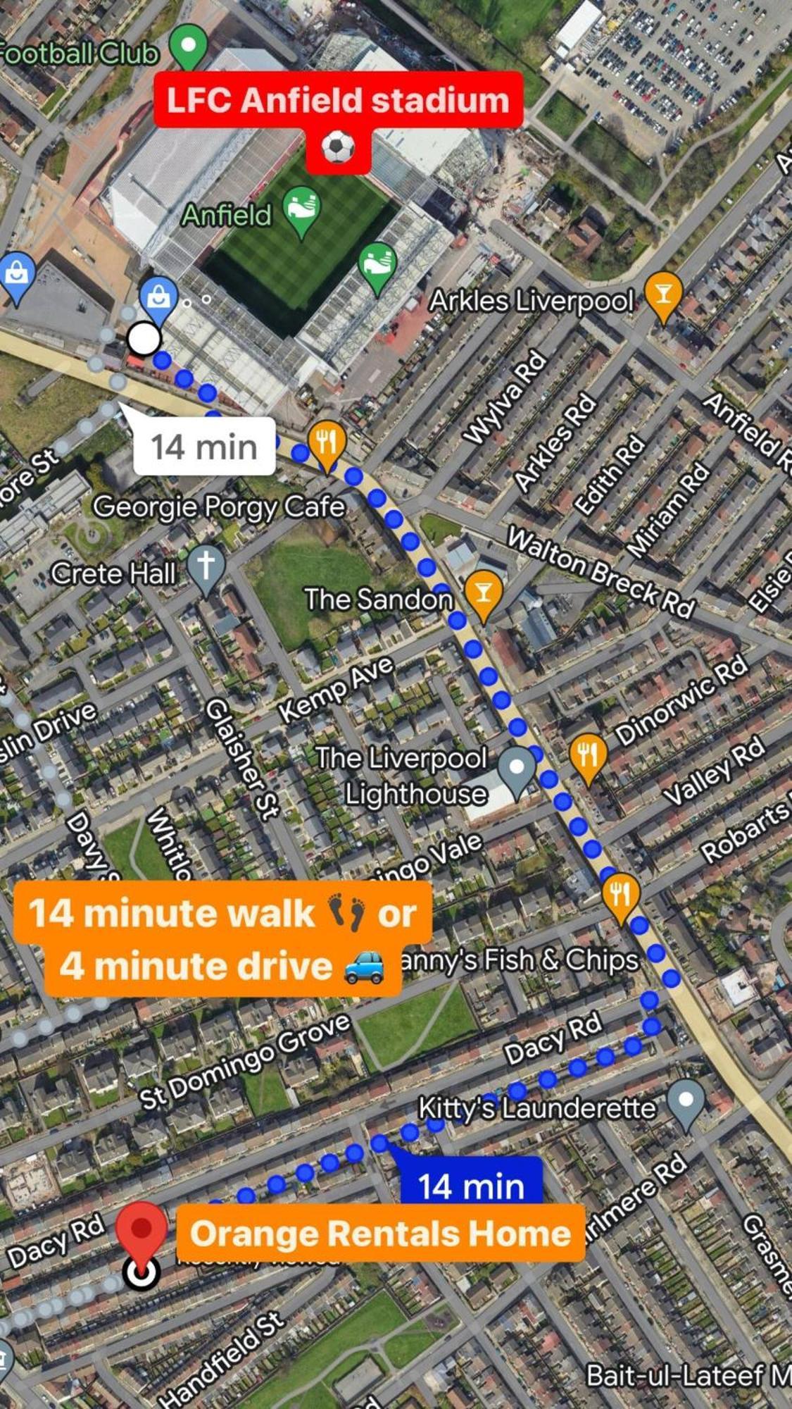 הוילה ליברפול 3-Bed Scouse House Near Anfield & Goodison מראה חיצוני תמונה